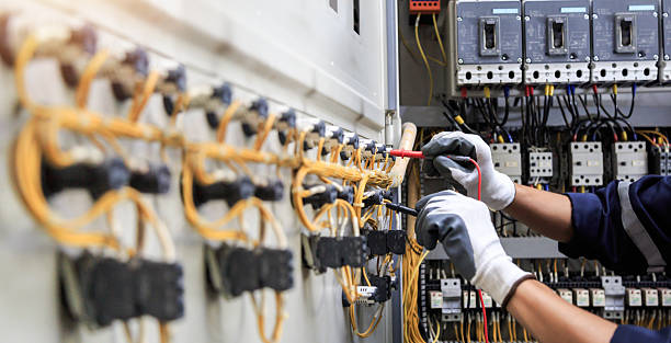 Professional Electrician technician working in Olton, TX